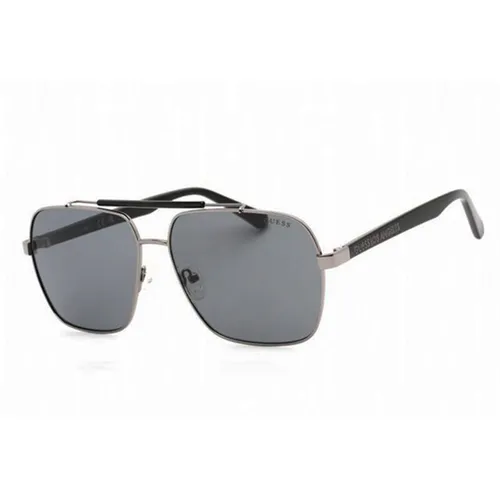 Kính Mát Nam Guess Smoke Sunglasses GF5111-08A-60 Màu Đen Khói