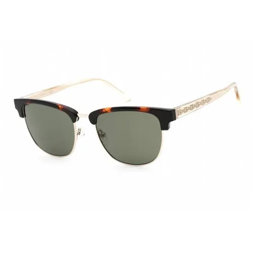 Kính mắt Guess - Kính Mát Nam Guess Sunglasses GU00037-52N-53 Màu Xanh Havana - Vua Hàng Hiệu