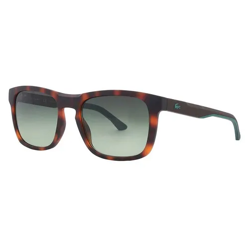 Kính Mát Nam Lacoste Green Gradient Rectangular Men Sunglasses L956S 230 55 Màu Nâu Xanh