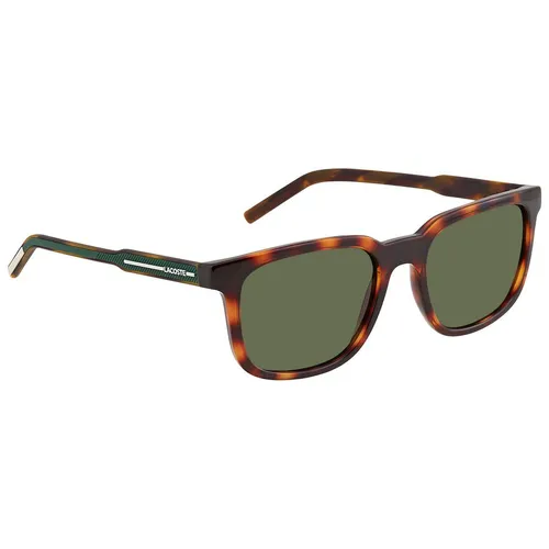 Kính Mát Nam Lacoste Green Rectangular Men Sunglasses L948S 214 54 Phối Màu