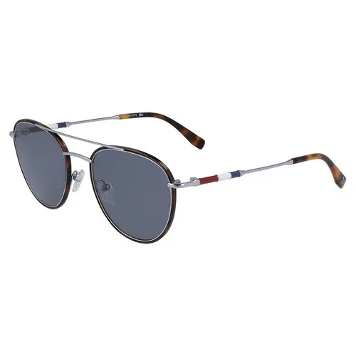 Kính mắt - Kính Mát Nam Lacoste Grey Pilot Men Sunglasses L102SND 045 53 Màu Xám Bạc - Vua Hàng Hiệu