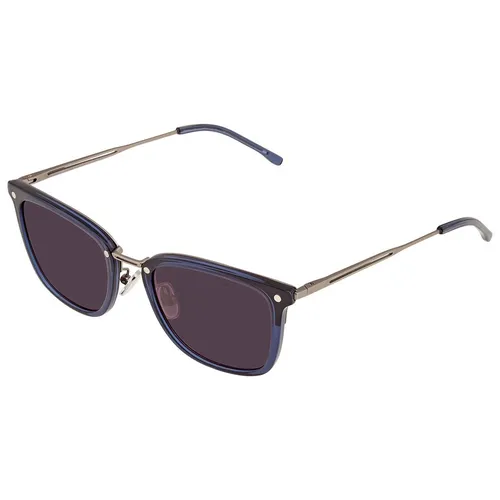Kính Mát Nam Lacoste Purple Square Men Sunglasses L938SPC 424 54 Màu Tím