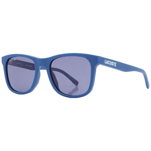 Kính Mát Nam Lacoste Violet Square Men's Sunglasses L929SE 422 53 Màu Xanh Blue
