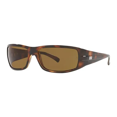 Rayban - Kính Mát Nam Rayban Wrap Sunglasses RB4057 642 61 Màu Nâu - Vua Hàng Hiệu