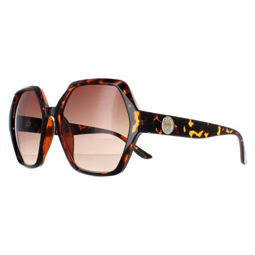 Kính mắt - Kính Mát Nữ Guess GF6152-52F-58 Sunglasses Màu Nâu Havana - Vua Hàng Hiệu
