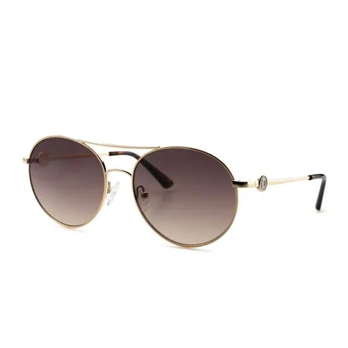 Kính mắt - Kính Mát Nữ Guess GU7640-32F-57 Sunglasses Màu Nâu Vàng - Vua Hàng Hiệu