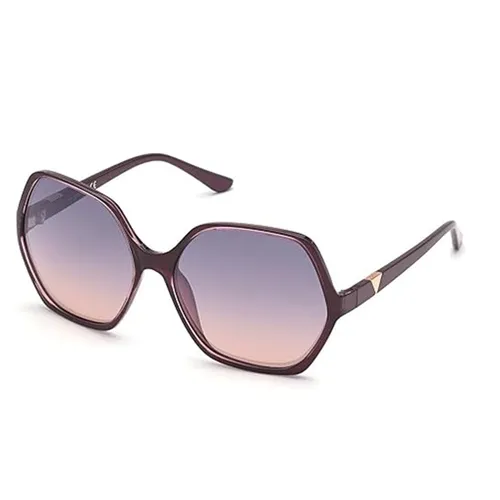 Kính mắt - Kính Mát Nữ Guess Violet GU7747-83Z-62 Sunglasses Màu Tím Mận - Vua Hàng Hiệu