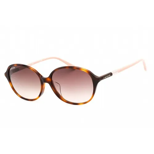 Kính Mát Nữ Lacoste Sunglasses L854SA-214-57 Màu Nâu Vàng
