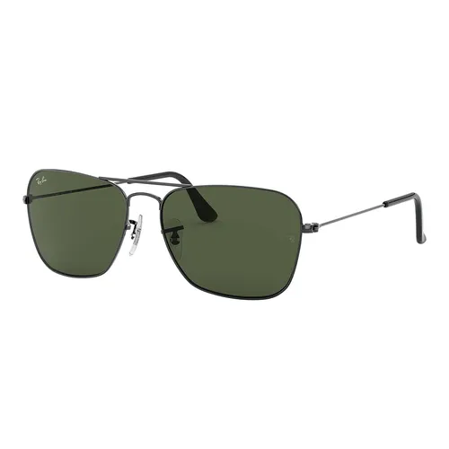 Kính Mát Rayban Caravan Sunglasses RB3136 004 55 Màu Xanh Green - Kính mắt - Vua Hàng Hiệu