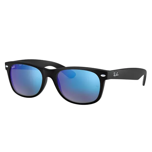 Rayban - Kính Mát Rayban New Wayfarer Flash RB2132 622/17 52-18 Màu Xanh Blue - Vua Hàng Hiệu