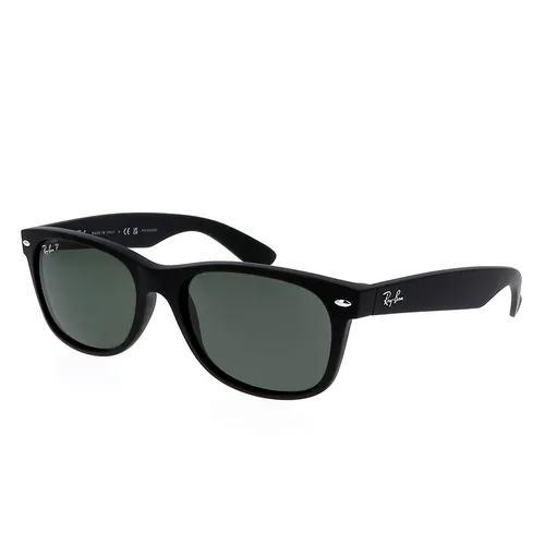 Kính mắt - Kính Mát Rayban New Wayfarer Polarized Sunglasses RB2132 622/58 55-18 Màu Xanh Lá - Vua Hàng Hiệu