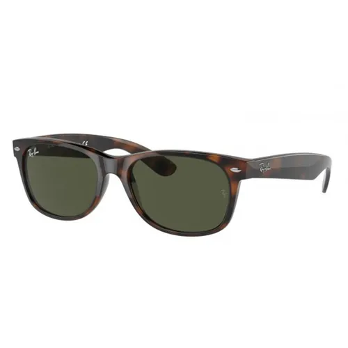 Kính mắt - Kính Mát Rayban New Wayfarer Sunglasses RB2132 902 58-18 Màu Xanh/Nâu - Vua Hàng Hiệu