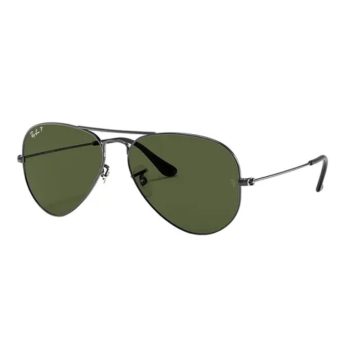 Kính Mát Rayban Polarized Aviator Sunglasses RB3025 004/58 58-14 Màu Xanh Green