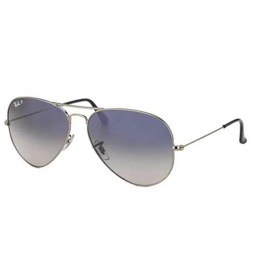 Kính Mát Rayban Aviator Sunglasses RB3025 004/78 58-14 Màu Xanh Xám - Kính mắt - Vua Hàng Hiệu