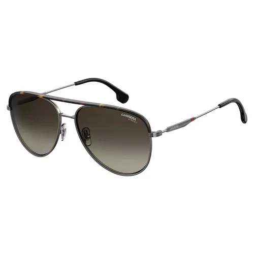Kính mắt - Kính Mát Unisex Carrera Black Brown Sunglasses CA209S-85K-HA-58 Màu Đen Nâu - Vua Hàng Hiệu