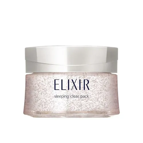 Elixir - Mặt Nạ Ngủ Cấp Ẩm Dưỡng Trắng Elixir Sleeping Clear Pack 105g - Vua Hàng Hiệu