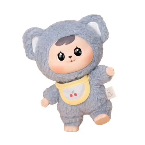 Phụ kiện - Móc Khóa CQTOYS Bao-ao Cuddle Series Plush Dolls Unopened Blind Box Màu Xám - Vua Hàng Hiệu