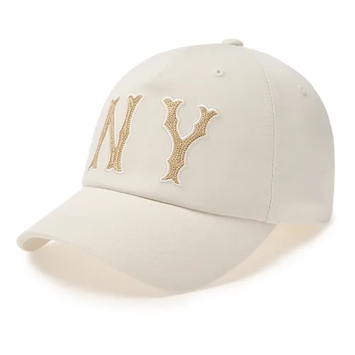 Mũ nón Trắng ngà Mũ lưỡi trai - Mũ MLB Basic Coopers Washing Unstructured Ball Cap New York Yankees 3ACPC024N-50CRM Màu Trắng Ngà - Vua Hàng Hiệu