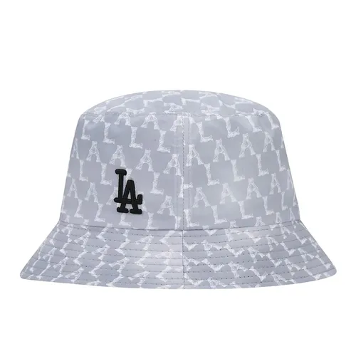 Mũ MLB Bucket 2 Mặt LA Mono 32CP31111 - 07M Màu Ghi Xám Size 57 - Mũ nón - Vua Hàng Hiệu