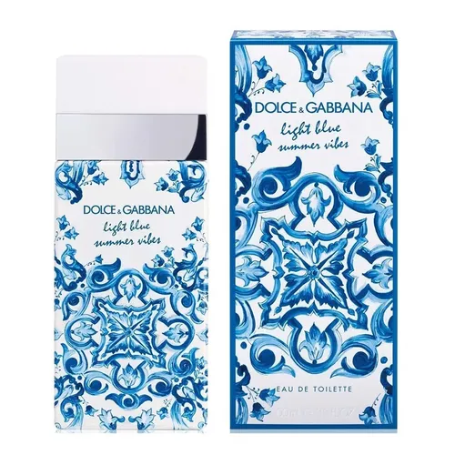 Nước hoa Dolce & Gabbana Nữ - Nước Hoa Nữ Dolce & Gabbana D&G Light Blue Summer Vibes Eau De Toilette 100ml - Vua Hàng Hiệu