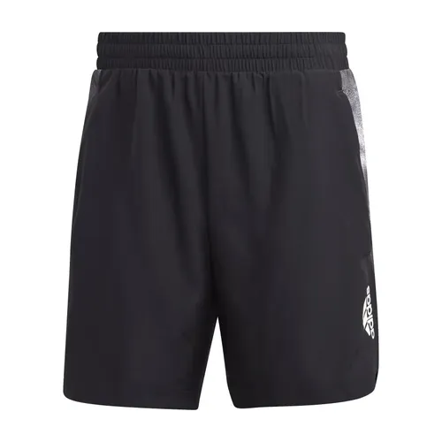 Quần Short Nam Adidas Designed For Movement Aeroready Hiit Graphic HN8541 Màu Đen Size M