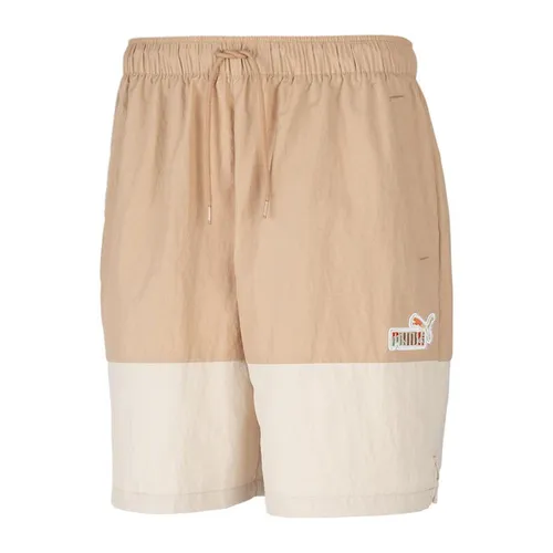 Thời trang Puma Quần shorts - Quần Short Nam Puma ESS+ Woven Dusty Tan 674928-89 Màu Nâu Size S - Vua Hàng Hiệu