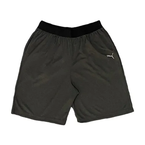 Thời trang Puma Quần shorts - Quần Short Nam Puma Poly Short PMKLSL23 Màu Ghi Đậm Size S - Vua Hàng Hiệu