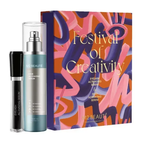 M2 Beauté - Set Dưỡng Kích Mi Và Serum Hỗ Trợ Mọc Tóc M2 Beauté Festival Of Creativity Set 2 Món - Vua Hàng Hiệu