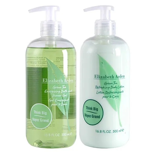 Elizabeth Arden - Set Sữa Tắm Và Dưỡng Thể Elizabeth Arden Green Tea Classic Body 500ml x 2 - Vua Hàng Hiệu