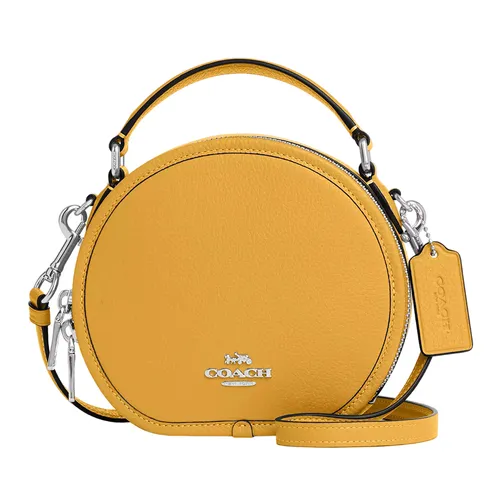 Túi xách - Túi Đeo Chéo Nữ Coach Canteen Crossbody Bag CO987 Màu Vàng - Vua Hàng Hiệu