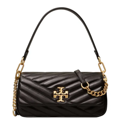 Túi Đeo Chéo Nữ Tory Burch Small Kira Chevron Flap Shoulder Bag Màu Đen - Túi xách - Vua Hàng Hiệu