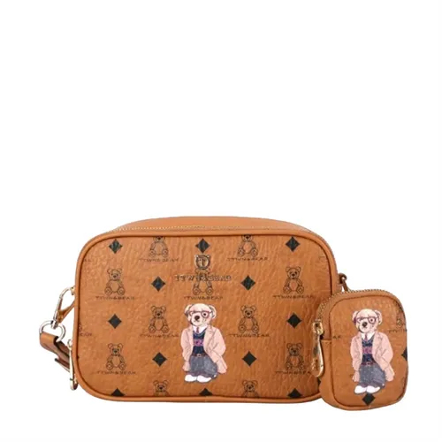 Túi Đeo Chéo Nữ TTWN BEAR TN3405 Màu Nâu Khaki