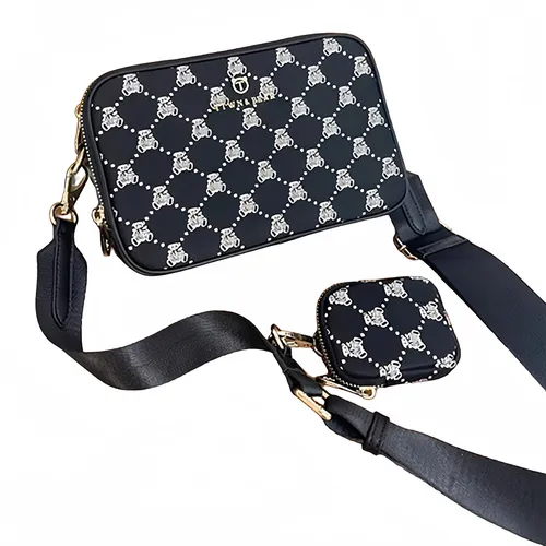 Túi Đeo Chéo Nữ TTWN BEAR TN3405 TN3665 Màu Đen