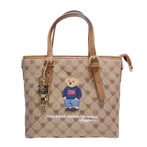 Túi Đeo Chéo Nữ TTWN BEAR TN3466 TN3593 Màu Nâu