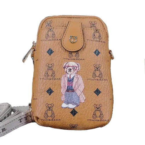 Túi Đeo Chéo Nữ TTWN BEAR TT2358 TT2429 Màu Nâu Khaki