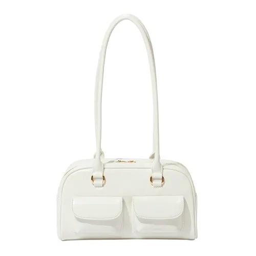 Túi xách - Túi Đeo Vai Nữ Stand Oil Chubby Bag White Màu Trắng - Vua Hàng Hiệu