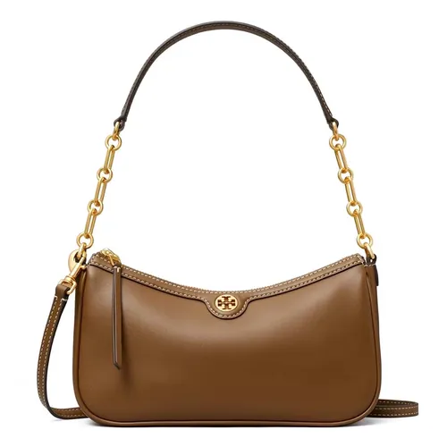 Túi Đeo Vai Nữ Tory Burch Leather Studio Bag 86557 Màu Nâu - Túi xách - Vua Hàng Hiệu