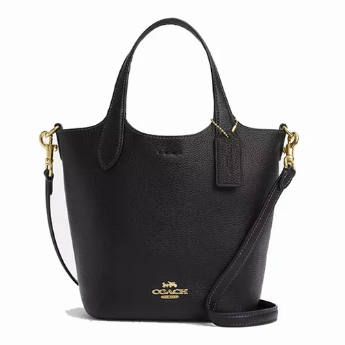 Túi xách Coach Túi tote - Túi Tote Nữ Coach Hanna Bucket Bag CR168 Màu Đen - Vua Hàng Hiệu