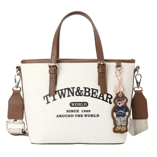 Túi Tote Nữ TTWN BEAR TN3652 10040 Màu Be Nâu