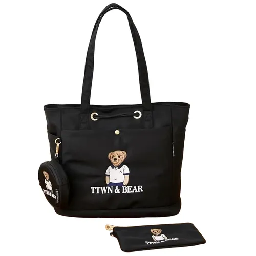 Túi Tote Nữ TTWN BEAR TN3722 3in1 Màu Đen