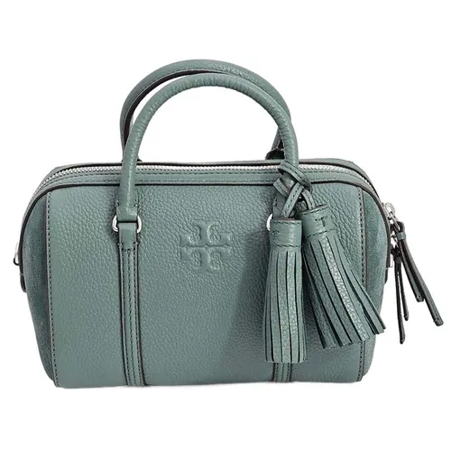 Túi xách Túi trống - Túi Trống Nữ Tory Burch Mini Thea Satchel Bag 149977 Màu Xanh Mint - Vua Hàng Hiệu