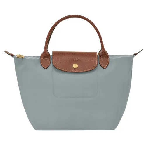 Túi Xách Nữ Longchamp Small Le Pliage Original Bag In Canvas L1621089P80 Màu Xám Nâu - Túi xách - Vua Hàng Hiệu