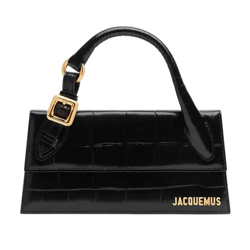 Túi Xách Tay Nữ Jacquemus Le Chiquito Long Boucle Bag 233BA326-3164-990 Màu Đen