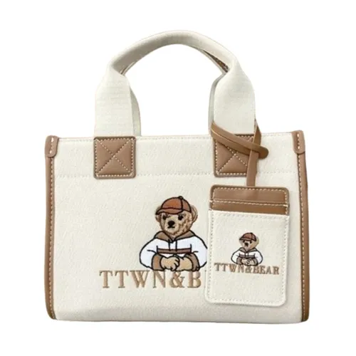 Túi Xách Tay Nữ TTWN BEAR TN3496 Màu Be/Nâu