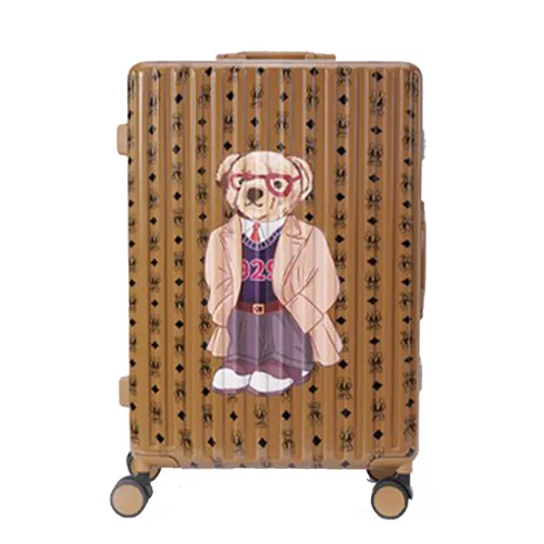 Vali Nữ TTWN BEAR TN7039 13730 Màu Nâu Khaki Size 24inch - Túi xách - Vua Hàng Hiệu