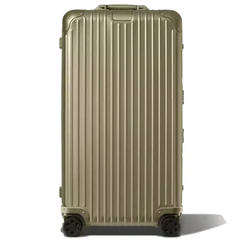 Rimowa - Vali Rimowa Original Trunk Plus Titanium Màu Vàng Titan - Vua Hàng Hiệu
