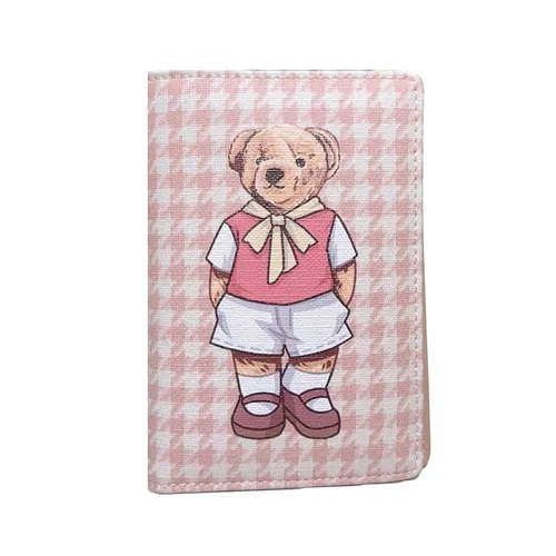 Ví Đựng Thẻ Nữ TTWN BEAR TT2504 TT2494 Màu Hồng Caro