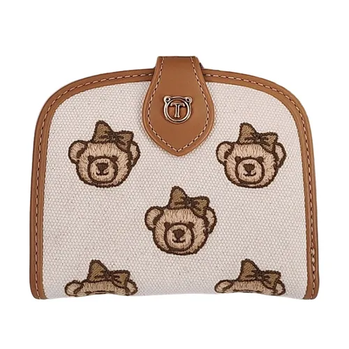 Ví Nữ TTWN BEAR TT2442-TT2441 Màu Nâu Be