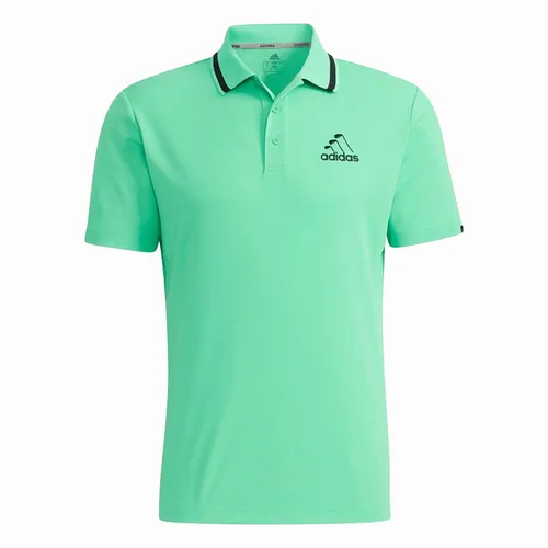 Adidas - Áo Polo Nam Adidas Iron Logo Green HA1327 Màu Xanh Size XL - Vua Hàng Hiệu