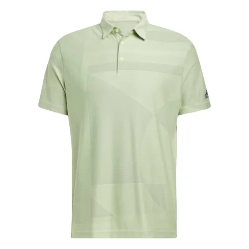 Adidas - Áo Polo Nam Adidas Jacquard Shirt HA9164 Màu Xanh Size XL - Vua Hàng Hiệu